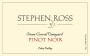 Stephen Ross Stone Corral Vineyard Pinot Noir 2010 Front Label