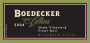 Boedecker Cellars Shea Vineyard Pinot Noir 2004 Front Label