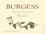 Burgess Estate Vineyards Grenache 2009 Front Label