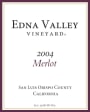 Edna Valley Vineyard San Luis Obispo County Merlot 2004  Front Label