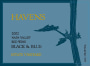 Havens Black and Blue 2002  Front Label
