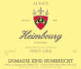 Zind-Humbrecht Heimbourg Pinot Gris 2014  Front Label