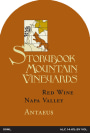 Storybook Mountain Antaeus 2014  Front Label