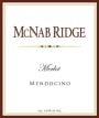 McNab Ridge Winery Merlot 2018  Front Label