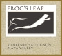 Frog's Leap Napa Valley Cabernet Sauvignon 2010 Front Label
