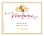 Ventana Syrah 2015 Front Label