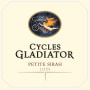 Cycles Gladiator Petite Sirah 2012  Front Label