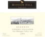 Mission Hill Reserve Cabernet Sauvignon 2006  Front Label