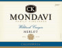 CK Mondavi Wildcreek Canyon Merlot 2007 Front Label
