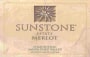 Sunstone Merlot 2006 Front Label