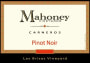 Carneros Wine Company Mahoney Vineyards Las Brisas Vineyard Pinot Noir 2005  Front Label
