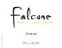 Falcone Syrah 2011 Front Label