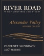 River Road Vineyards Reserve Cabernet Sauvignon 2017  Front Label