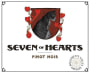 Seven of Hearts Pinot Noir 2011  Front Label