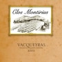 Montirius Vacqueyras 2003  Front Label