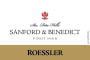 Walt Roessler Sanford Benedict Pinot Noir 2012 Front Label