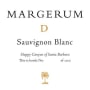 Margerum D Sauvignon Blanc 2015 Front Label