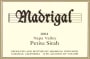 Madrigal Vineyards  Petite Sirah 2004 Front Label