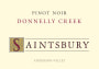 Saintsbury Donnelly Creek Pinot Noir 2015 Front Label