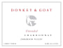 Donkey & Goat  Untended Chardonnay 2014  Front Label