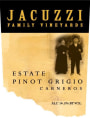 Jacuzzi Pinot Grigio 2015  Front Label