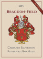 Long Meadow Ranch Bragdon-Field Reserve Rutherford Cabernet Sauvignon 2014  Front Label