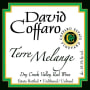 David Coffaro Estate Vineyard Terre Melange 2009  Front Label