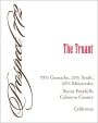 Prospect 772 The Truant Grenache Syrah Mourvedre 2014  Front Label