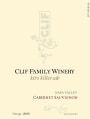 Clif Family Winery Kit's Killer Cab Cabernet Sauvignon 2009 Front Label
