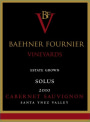 Baehner Fournier Vineyards Solus Cabernet Sauvignon 2010 Front Label