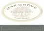 Oak Grove Family Reserve Pinot Grigio 2008  Front Label