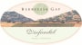 Berryessa Gap Vineyards Zinfandel 2003 Front Label