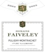 Faiveley Puligny-Montrachet La Garenne Premier Cru 2009 Front Label