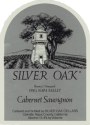 Silver Oak Alexander Valley Bonny's Vineyard Cabernet Sauvignon 1985 Front Label