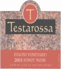 Testarossa Pisoni Pinot Noir 2003 Front Label