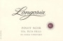 Longoria Fe Ciega Vineyard Pinot Noir 2008 Front Label