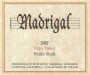 Madrigal Vineyards  Petite Sirah 2007 Front Label