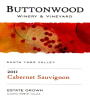 Buttonwood Farms Cabernet Sauvignon 2011 Front Label