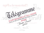 Domaine du Vieux Telegraphe Chateauneuf-du-Pape Telegramme (1.5 Liter Magnum) 2022  Front Label