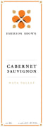 Emerson Brown Napa Valley Cabernet Sauvignon 2007 Front Label