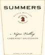 Summers Estate Cabernet Sauvignon 2006 Front Label