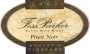 Fess Parker Ashley's Vineyard Pinot Noir 2002  Front Label