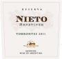 Nieto Senetiner Reserva Torrontes 2011  Front Label