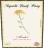 Reynolds Family Winery Merlot 2001  Front Label