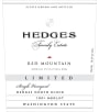 Hedges Family Estate Hedges Vineyard North Block Merlot 2004 Front Label