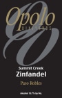 Opolo Summit Creek Zinfandel 2010 Front Label