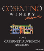 Cosentino Napa Valley Cabernet Sauvignon 2004 Front Label