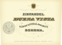 Buena Vista Vinicultural Society Sonoma Zinfandel 2016 Front Label
