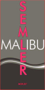 Malibu Wines Semler Merlot 2014 Front Label