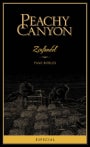 Peachy Canyon Especial Zinfandel 2014 Front Label